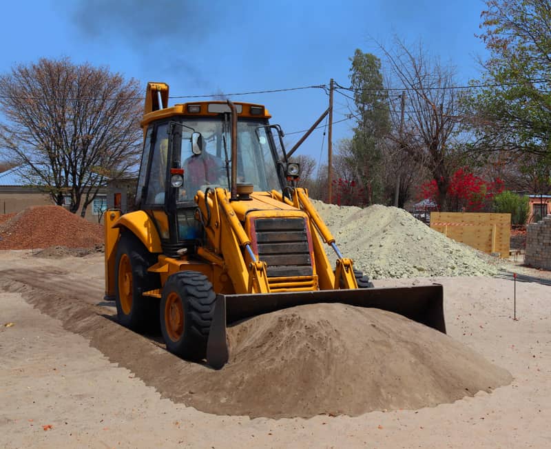 Travaux de terrassement
